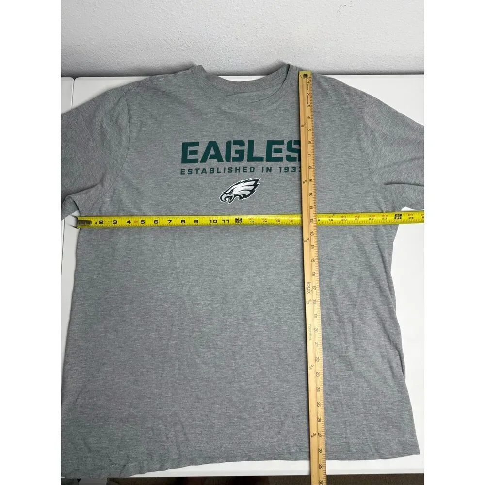 Nike Philadelphia Eagles NFL Gray Training T-Shirt Men’s Size XL Cotton Blend